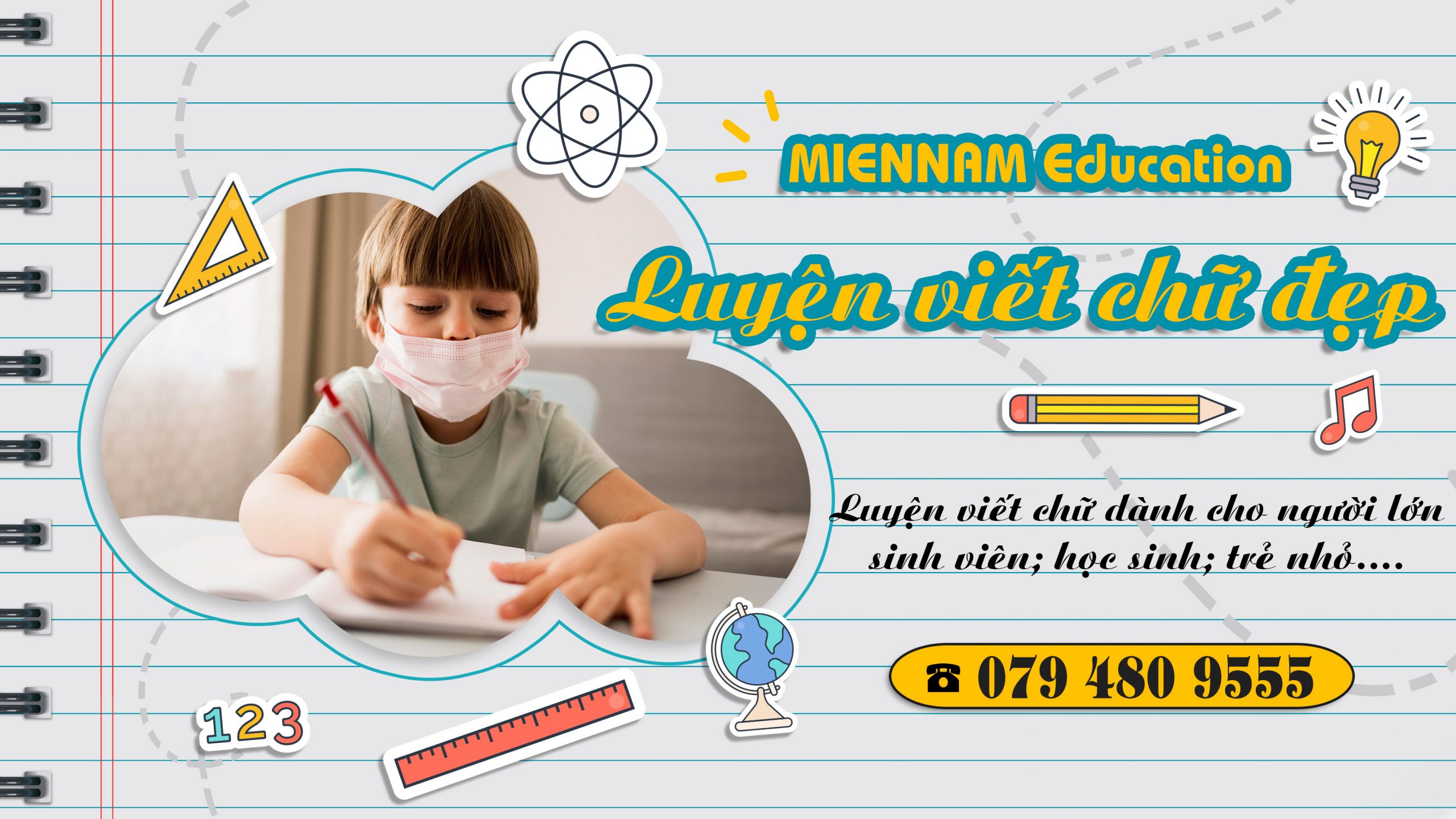 MIENNAM Education: Trung tâm Luyện viết chữ đẹp Miền Nam