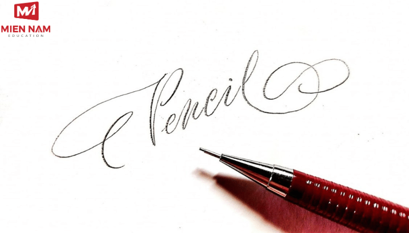 luyện chữ đẹp bằng bút chì