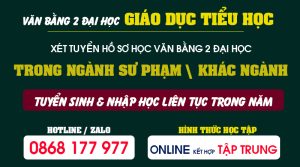 Liên thông Đại học Sư phạm tiểu học