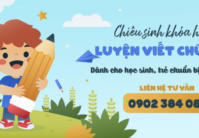 Khóa Luyện viết chữ đẹp tại Thuận An - Bình Dương