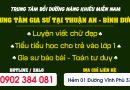 Trung tâm Gia sư tại Thuận An - Bình Dương